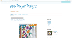 Desktop Screenshot of anndreyerdesigns.com